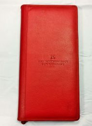 40 PEN LEATHER CASE CLASSIC RED