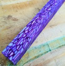 Purple Tiffany Casein Pen Blank