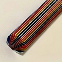 Red & Blue Polyester Pen Blank