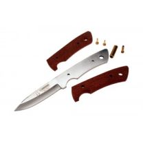 Knife Kit :: 10cm 440 Steel :: Pearl wood scales