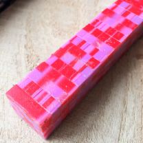 Pink & Red Mosaic Pen Blank