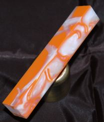 Peach Melba European Acrylic Pen Blank