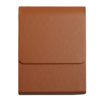 Orom Leather Pieno 6 Pen Case (Caramel)