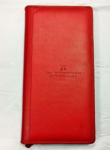 40 PEN LEATHER CASE CLASSIC RED