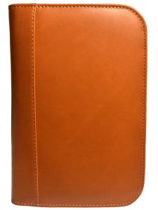 Aston Leather Collector's 10 Pen Case - Tan